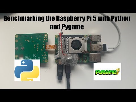 I BENCHMARKED my Raspberry Pi 5 again using python and pygame....