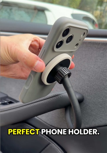 ✨ Just found the perfect phone holder for my Tesla! 📱🚗 #Tesla #TeslaModel3 #TeslaModelY #TeslaAccessories #CarAccessories
