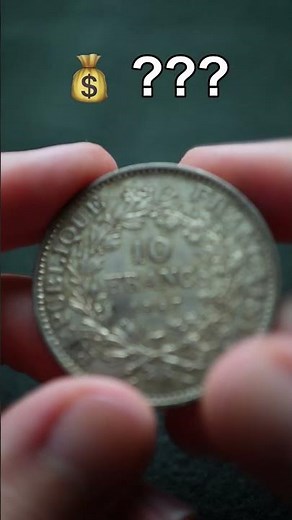 💰🇫🇷 Valeur de la 10 Francs Hercule Argent