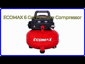 REVIEW (2024): ECOMAX 6 Gal Pancake Compressor. ESSENTIAL details.