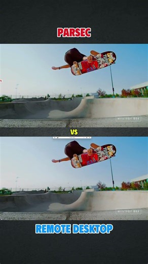 Remote desktop VS Parsec #mayao #ezycloudx #vps #cloudpc #cloudgaming