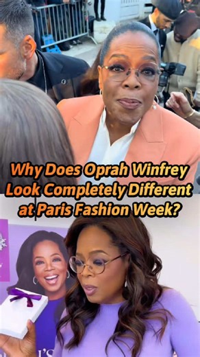 Why Does Oprah Winfrey Look Completely Different at Paris Fashion Week No One Realizes Her Limping Gait Is Sending Three Dangerous Signals!#us #usa #tiktok #celebrities #foryou