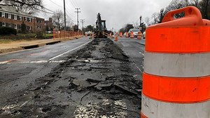 Columbia Pike construction in Arlington is causing major backups, hurting local businesses
