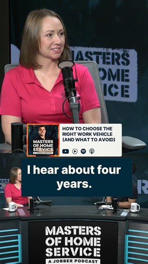 Thinking about adding a service vehicle? Here’s what you’ll learn in this episode of Masters of Home Service: ✅ Decals vs. full wraps ✅ Buying new vs. used ✅ Insurance must-knows ✅ Letting crews take trucks home #smallbusinessowner #entrepreneur #smallbuisness #entrepreneurship | Jobber