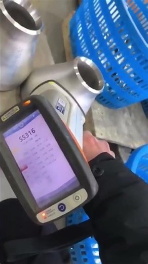 316 Stainless Steel Material Testing | PMI Spectrometer Inspection