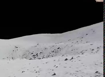 These stunning images were captured by Charlie Duke aboard the Apollo 16 rover using a 16mm film DAC camera. They capture John Young's drive from Station 11 to Station 13.