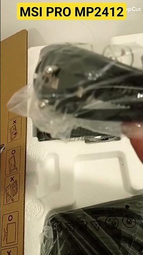 MSI PRO MP2412 Series unboxing #msi #monitors #programming