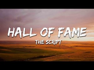 The Script - Hall Of Fame (Lyrics) ft. will.i.am