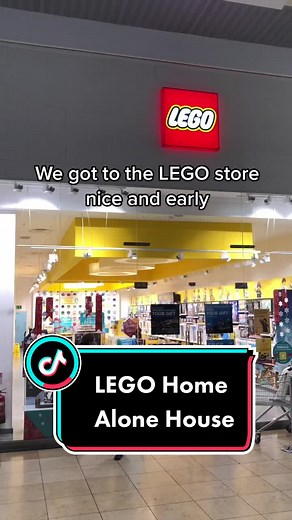 LEGO store trip! #lego #legostore #legotiktok #legotiktoker #legohomealone #homealone