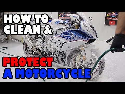 How to Motorcycle detail and ceramic coated