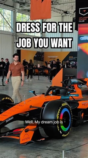 dress for the job you want (not the one you have)