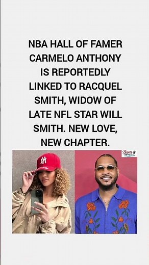 Carmelo Anthony & Racquel Smith: New Chapter?❤️#short