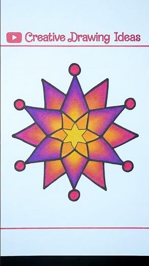 Winter Snowflake Drawing 🎄Beginner-Friendly Christmas Art