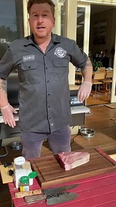 Skinnies! Grant Neal from The Smoking Joint filmed this awesome quick intro to reverse searing steak 🥩 filmed straight after work, by his beautiful 10 year old daughter 👧 Some key points of reverse searing beef steak: - keep it simple with a Texas Dalmatian rub: 1 part coarse kosher salt, 2 parts coarse pre ground black pepper - cook at a temperature of 225f or 107c in your smoker, bbq or oven until an internal temperature for medium rare of 135f or 57.2c - let it rest for at least 10 minutes 