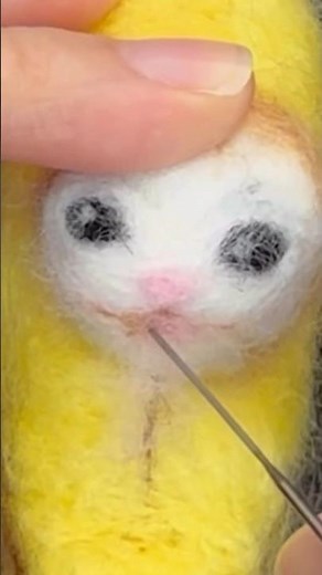 해피해피 바나나캣 만들기 #양모펠트 #bananacat #woolfelt #happyhappyhappy