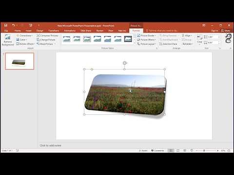 How to Apply Bevel Perspective to image in PowerPoint