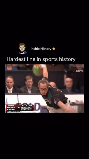 Historical Demonstrate | In 2012, at the U.S. Open Bowling Championship, Pete Weber created one of the most unforgettable moments in sports history. After rolling... | Instagram