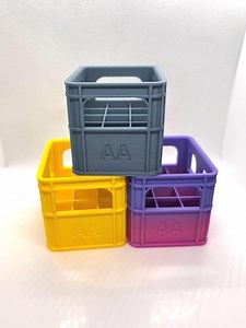 Battery Storage | Beer Crate | 3D Printed | Battery Organizer | Beer Crate Design | for Batteries | Beer Crate | Beverage Crate - Etsy