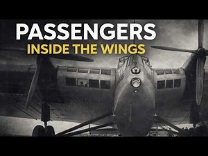 The Plane So Big People Flew Inside Its Wings | Junkers G 38