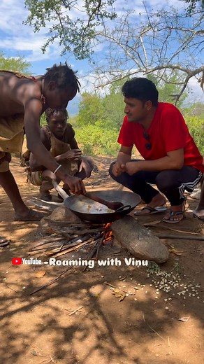 207K views · 5.6K reactions | Hadzabe hunter cooking hunt || complete vlog on my YouTube channel name:Roaming with Vinu || follow for more || #travelblogger #travel #travelgram #travelgram #wildlife #traveler #traveltheworld #traveling #traveltheworld #reelskarofeelkaro #explore #africa #hadzabe #hadzabetribe #hadzabelifestyle #hadzabeculture #hadzabetanzania #cooking #challenge #challengeaccepted #instadaily #instamood #instamood | Roaming with Vinu | Facebook