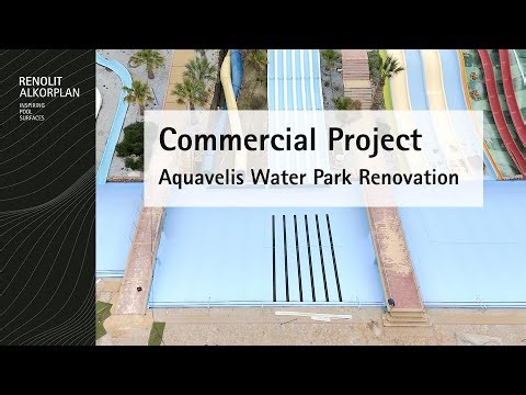 Aquavelis Water Park | Commercial Pool Renovation with RENOLIT ALKORPLAN KOLOS