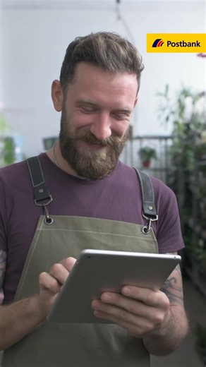 Genau das richtige Geschäftskonto. Das 🟨 Postbank Business Girokonto, das mitarbeitet. | Postbank