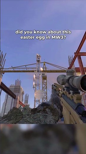 Did you know about this in MW3? #callofduty #gaming