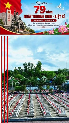 Kỷ niệm 79 năm Ngày Thương binh Liệt sĩ (27/7/1947-27/7/2026) | STUDENT BEAT
