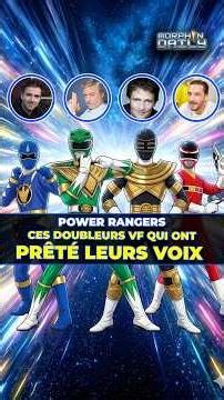 Power Rangers - Ces doubleurs VF qui ont prêté leurs voix ! #powerrangers