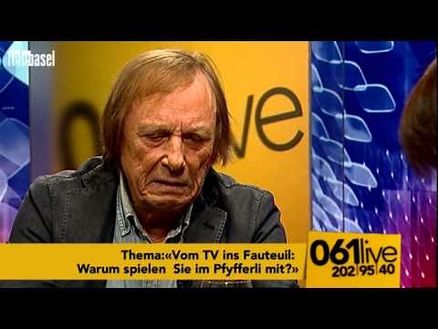 Claus Theo Gärtner aka «Matula» gibt Interview auf Telebasel