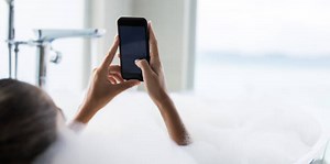 The disturbing reason why you should never use your phone in the shower