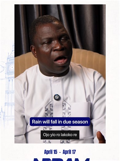 Prophet Hezekiah Oladeji's Restoration Program in London