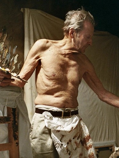 Lucian Freud: A Self Portrait. Immerse yourself in the exhibition at www.exhibitiononscreen.com ✨ #exhibitiononscreen #freud #lucianfreud #artist #art