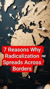 7 Reasons Why Radicalization Spreads Across Borders