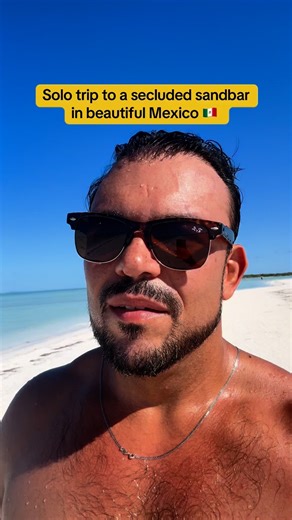 8.3K views · 298 reactions | Punta Mosquito, Holbox 30 min walk through knee deep water. Great exercise and views. Watch for sting rays No mosquitoes detected during the day 烈 #mexico #solotravel #holbox #puntamosquito | Richard Torres | Facebook