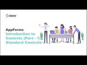 Standard Controls Basic Building Blocks of LowCode Builder | ClaySys AppForms