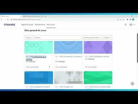 Cápsula: Recorrido por el Campus virtual de Baratz | Baratz