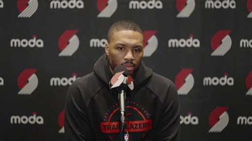 Damian Lillard: "I think the obvious thing is, you know, we just need to be a better shooting team.I think when you got a guy like Deni (Avdija), who is constantly getting downhill, and in the paint.And, you know, forcing teams to have to help is gonna generate good shots.You know, It's gonna generate opportunities, and we gotta be able to capitalize on that."#RipCityדמיאן לילארד אומר שהבלייזרס צריכה להיות קבוצה שקולעת יותר טוב (דבר שחזרו עליו גם מספר שחקנים, כולל המאמן).הזכיר גם שדני הולך ליצור
