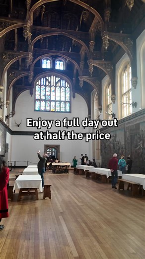 🏰 Discover Henry VIII's epic palace for half the price. Explore 60 acres of stunning gardens, warm up by the fire in the Tudor Kitchen and see the spectacular Great Hall. | Hampton Court Palace