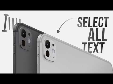 How to Select All Text on iPad (tutorial)