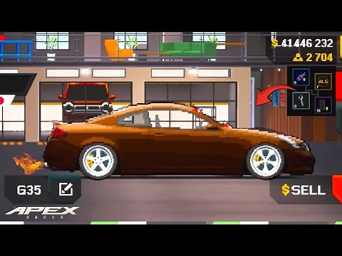 APEX Racer iOS - How To Complete G35 SLAP Event EASY + 208Mph Highway BURNOUTS!!