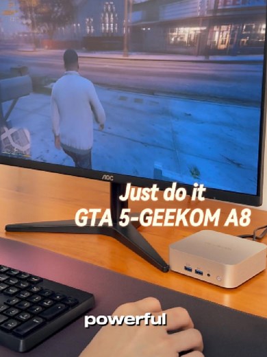 GEEKOM A8 Enhances GTA 5 Multiplayer Online Experience