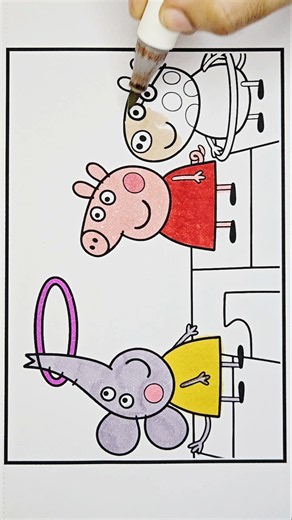 Peppa Pig Drawing and Coloring Pages, 797 #peppapig #peppapigcoloring #peppapigdrawing #drawing