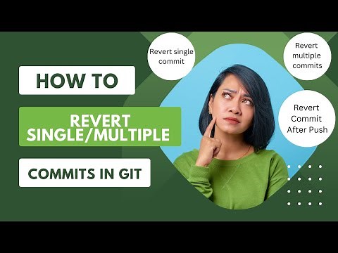 How To Revert Single/Multiple Commits in GIT |Git Revert Command in Simple Way |Revert Pushed Commit