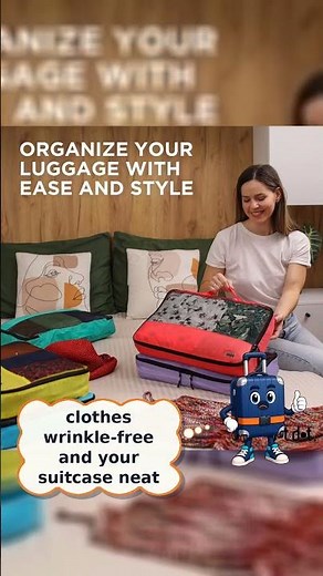 Organize Travel Clothes Easily with These Large Packing Cubes