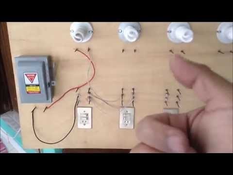 Como conectar dos lamparas en serie INSTALACIONES ELECTRICAS
