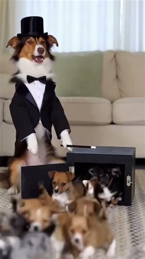 🐶🪄✨ | Funniest Magic Trick! #shorts