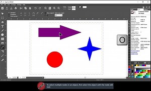 Select multiple nodes - SignCut Draw