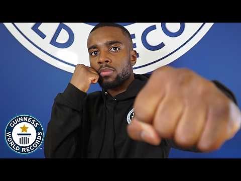 Most Punches In One Minute - Guinness World Records