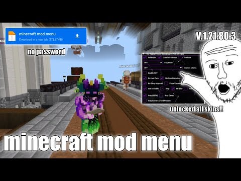 Minecraft Mod Menu: UNLOCK ALL Skins! 🔥 (Easy Download)